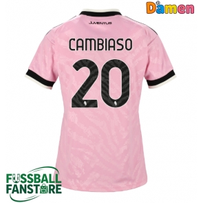 Juventus Andrea Cambiaso #20 Replik Auswärtstrikot Damen 2026-27 Kurzarm